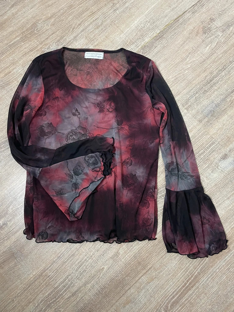 Long sleeve blouse