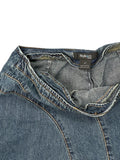 Style & Co Panelled Flare Denim Skirt (S)