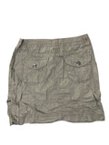Willi Smith Khaki Chino Skirt (M)