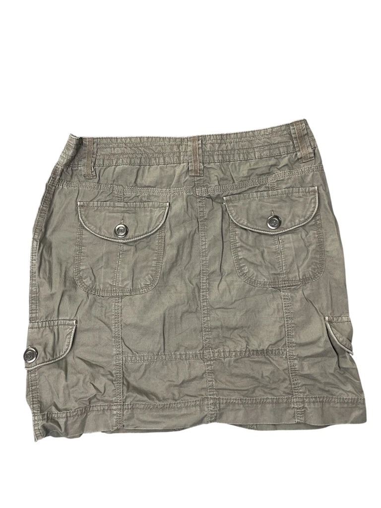 Willi Smith Khaki Chino Skirt (M)