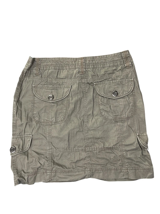 Willi Smith Khaki Chino Skirt (M)