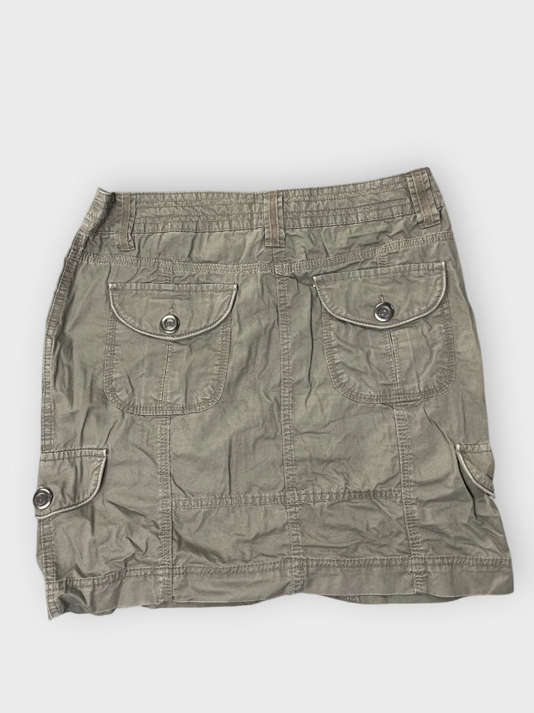 Willi Smith Khaki Chino Skirt (M)