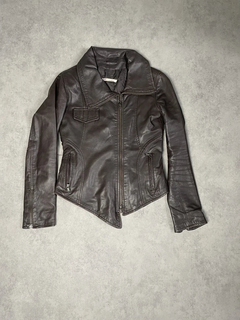 Paprika Leather Jacket