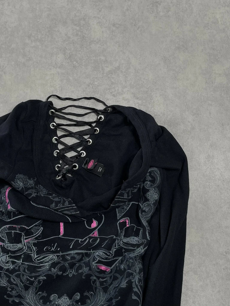 corset long sleeve top