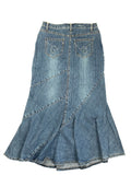 Sweet Blues Blue Denim Skirt (M)