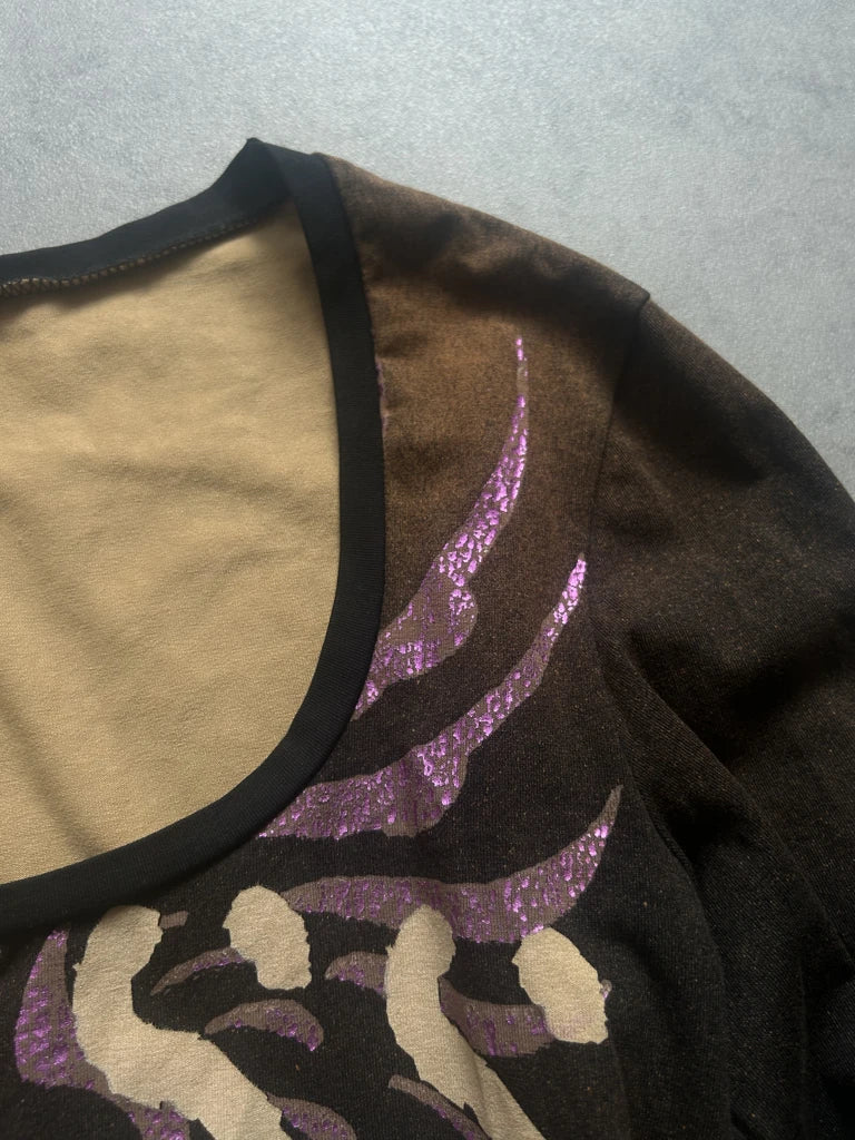 Y2K pattern long sleeve