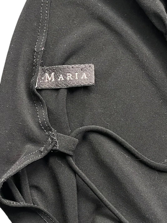 Minimalist Black Ruffle Strap Cami (S)