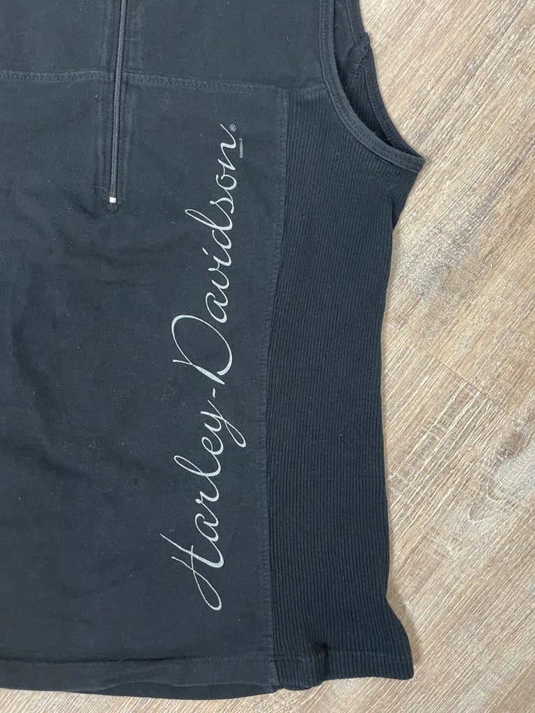 Harley Davidson zipper top