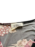 Floral Ruched Top (S)