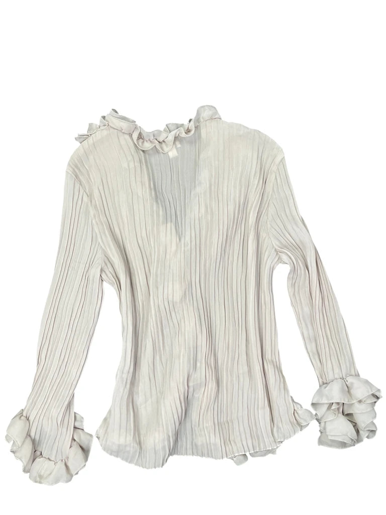 Jaipur Beige Vintage Summer Top (M)