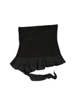 Black Blossom Embroidered Top (S)