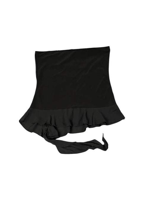 Black Blossom Embroidered Top (S)
