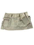 Aztec Khaki Utility Skirt (XL)