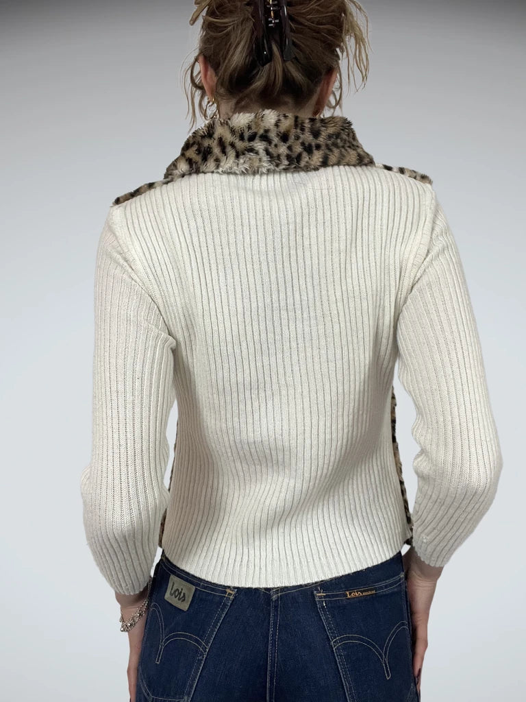 Leopard print jacket