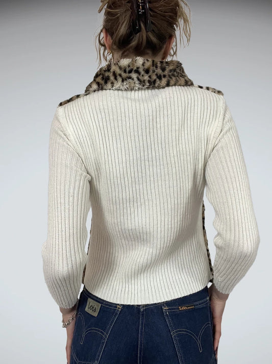Leopard print jacket
