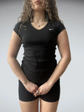 Black nike sports top