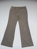 New York & Company Grey Flared Suit Pants (S)