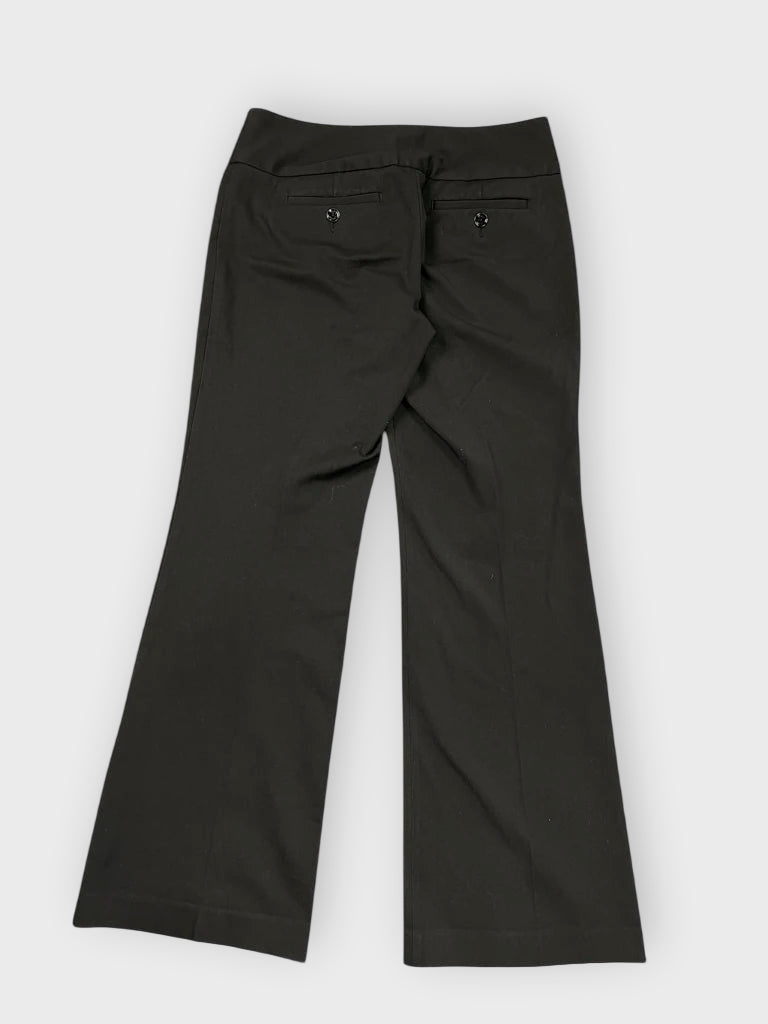 back view, Express Design Studio Express Black Flared Suit Pants, vintage Y2K second hand piece