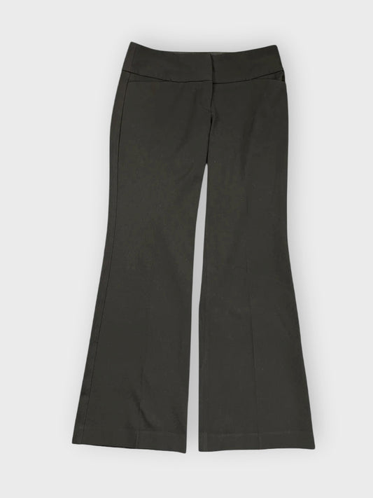 front view, Express Design Studio Express Black Flared Suit Pants, vintage Y2K second hand piece