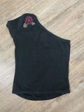 One-shoulder shirt