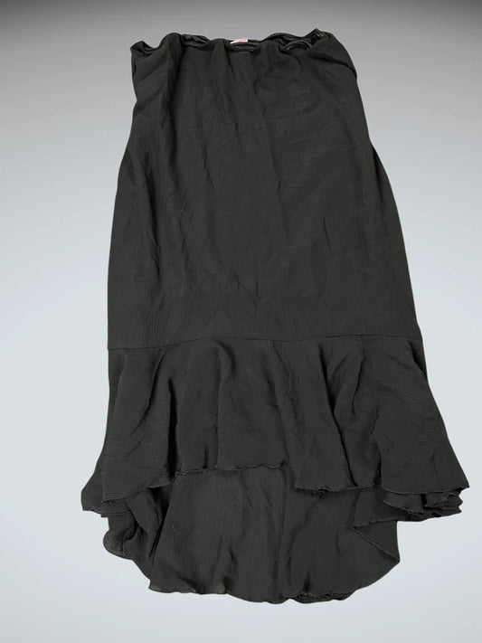 Midnight Ruffle Maxi Skirt (M)