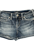 Silver Jeans Dark Wash Mini Hotpants (S)