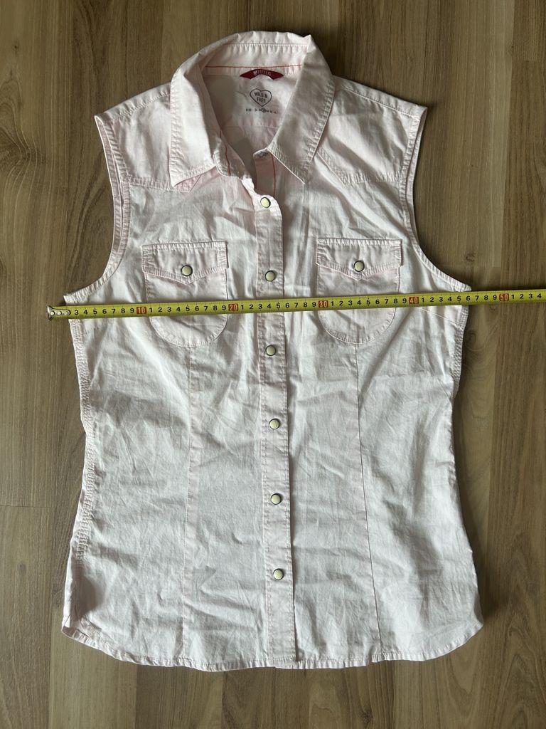 Sleeveless button up