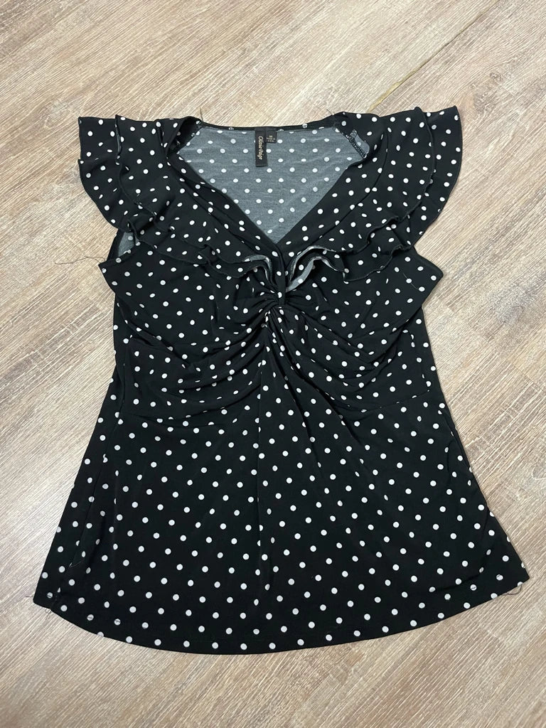 Polka dot top