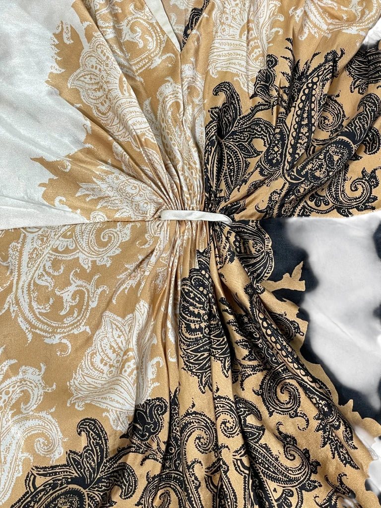 Baroque Gold Paisley Tunic (S)