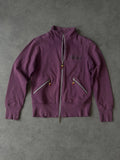 Y2K zip-up sporty jacket (2-piece set)