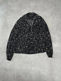 shirt with forest shadow print