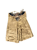 Golden Brown Satin Lace Camisole (S)