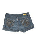 STS Blue Distressed Hem Denim Hotpants (M)