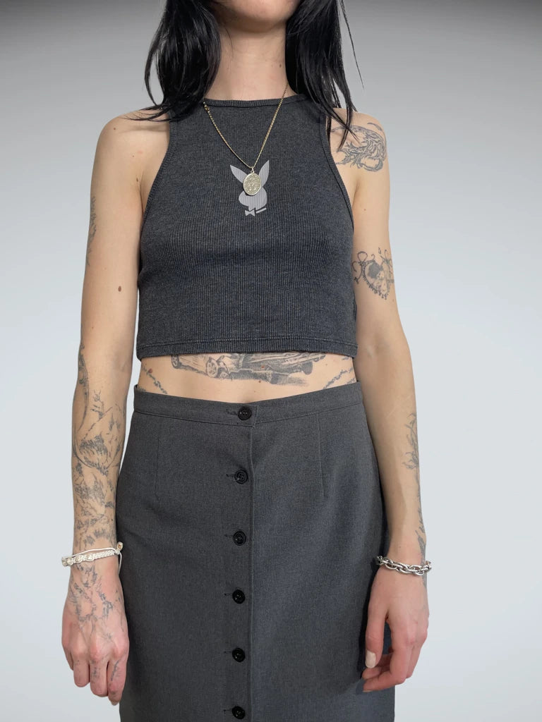 playboy crop top (S)