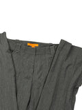 Thome Black Striped Suit Pants (XS)