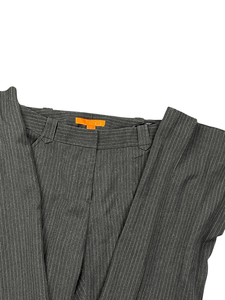 Thome Black Striped Suit Pants (XS)