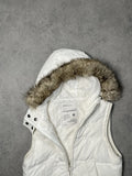gilet with fur