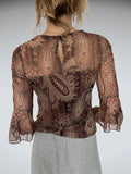Mesh Longsleeve with Print