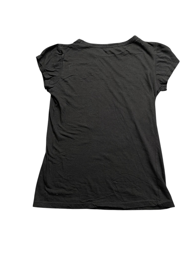 Y2K Black Graphic Ed Hardy Style Tee (S)