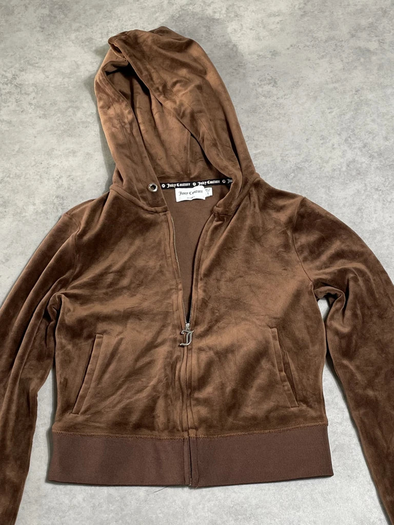 juicy couture crop hoodie (S)