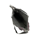 Purple and Black Pattern Shoulder Bag (ONESIZE)