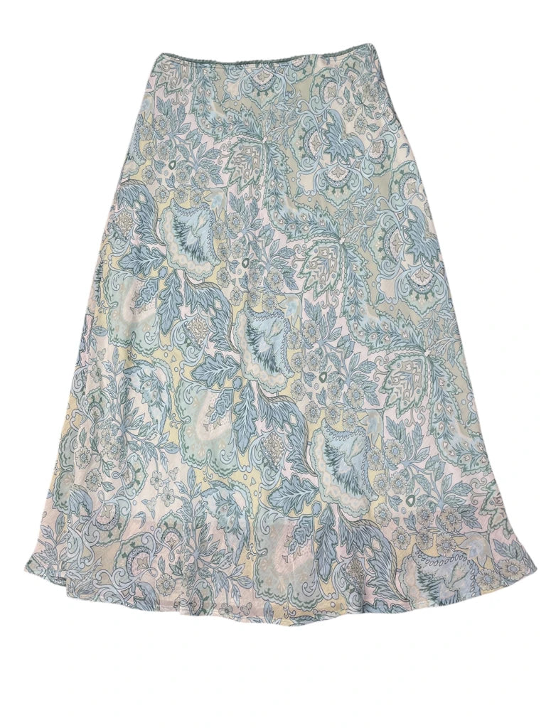 Dressbarn Pastel Paisley Skirt (M)
