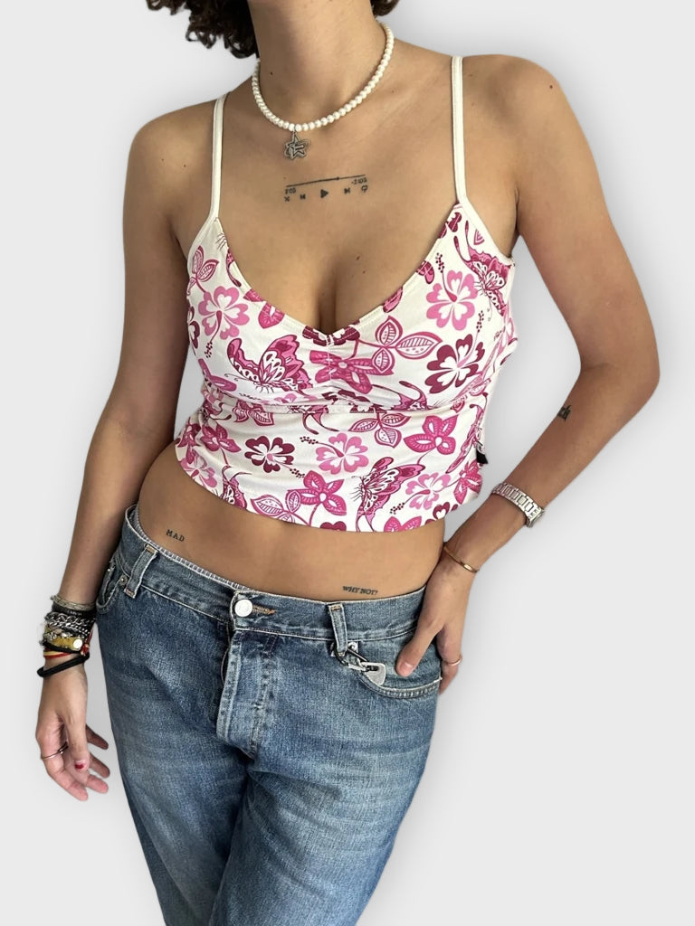 Kawaii Girl Surf Crop Top lowers (FL)