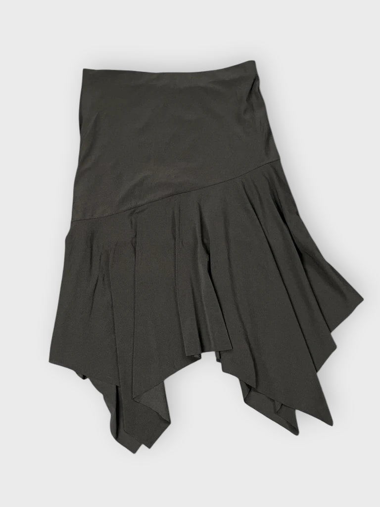 Midnight Sparkle Handkerchief Skirt (XL)