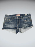 Mek Anm Blue Classic Denim Hotpants (L)