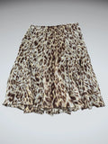 Wild Sands Leopard Midi Skirt (M)