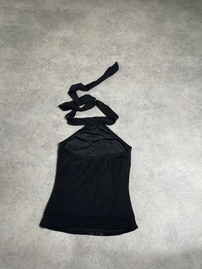 black top with neck string (M)