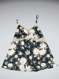 La Vie en Rose Pink Floral Dessous Top (M)