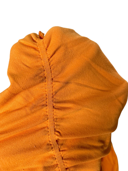 Orange Ruched Vintage Camisole (S)