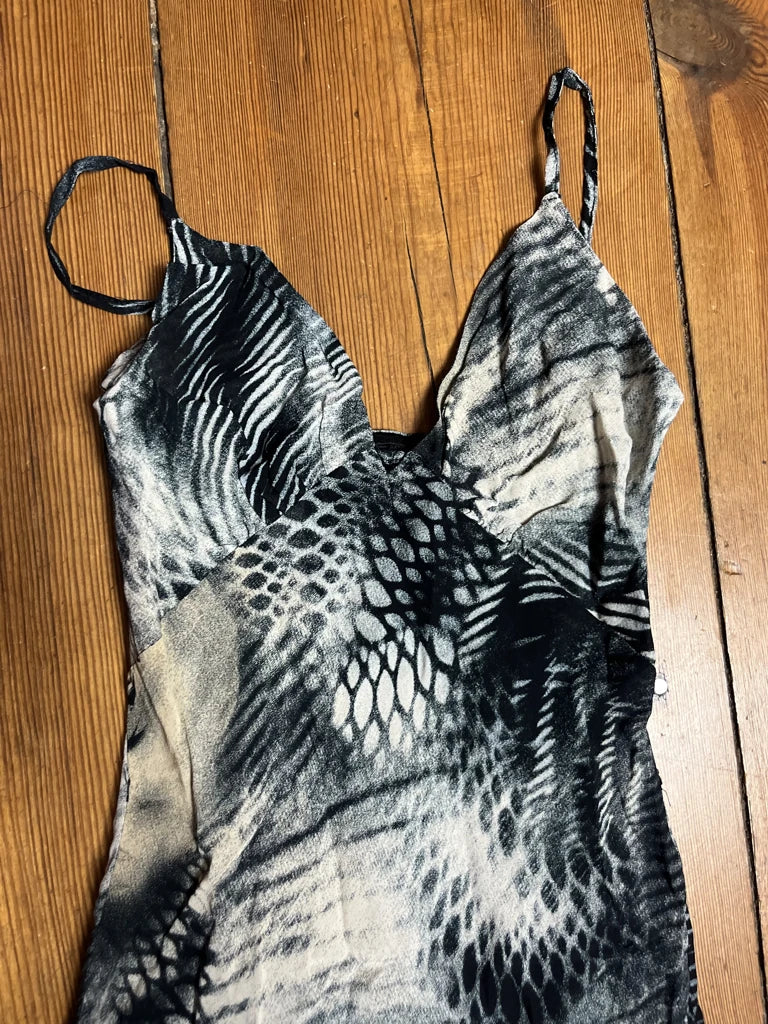 Long Dress with Flower Print